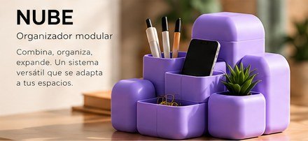 NUBE, organizador modular